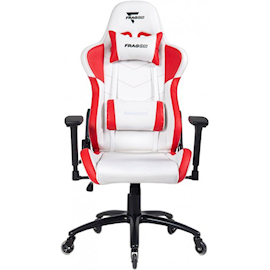 გეიმერული სავარძელი FragON FGLHF3BT3D1221RD1 3X Series, Gaming Chair, White/Red